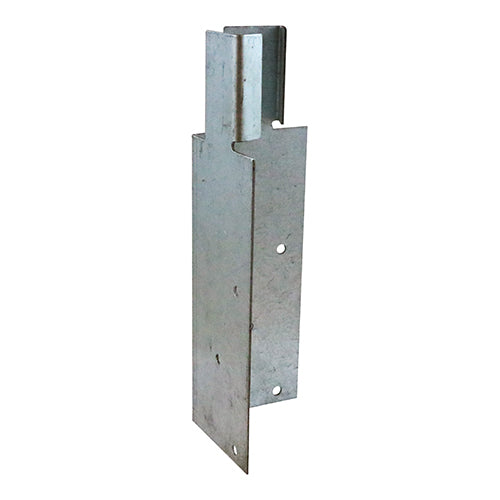 Arris Rail Mortice Brackets - Galvanised | 200 x 62 x 62 product image