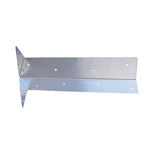 Arris Rail Brackets - Galvanised | 300mm additional image 2