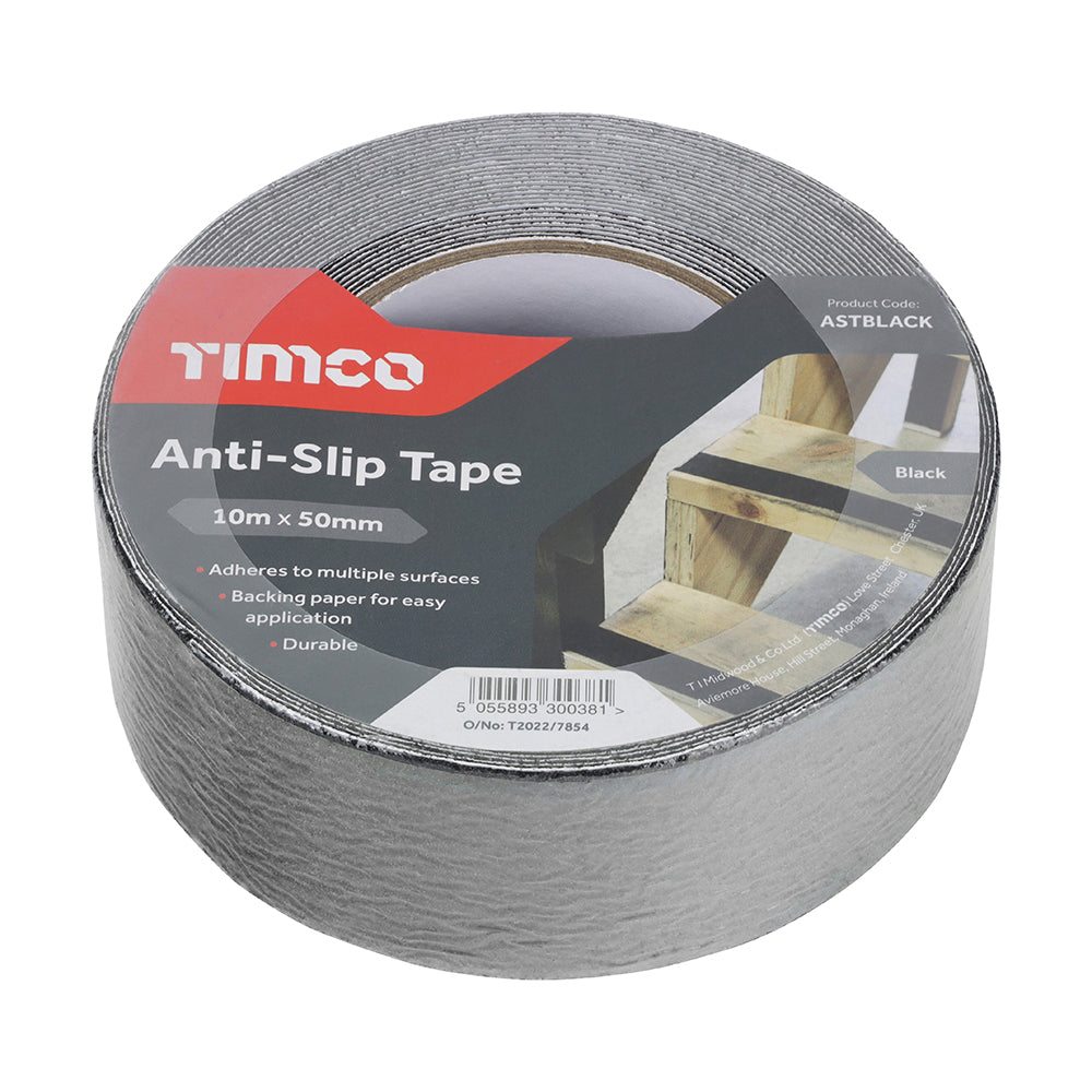 Anti-Slip Tape - Black | 10m x 50mm additional image 2