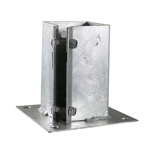 Bolt Down Shoe - Hot Dipped Galvanised | 75mm product image
