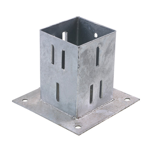 Bolt Down Shoe - Quick Fit - Hot Dipped Galvanised | 100mm product image