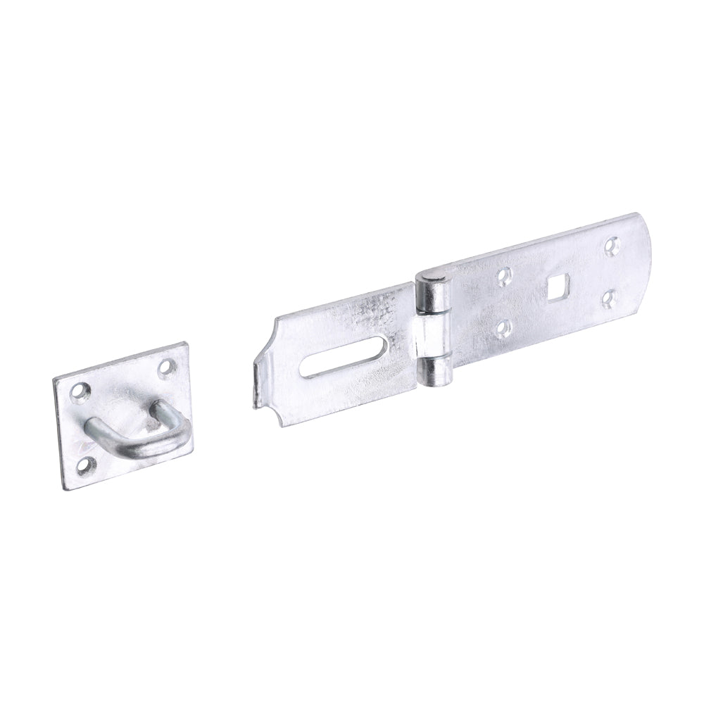 Secure Bolt On Hasp & Staple - Heavy Duty - Hot Dipped Galvanised | 10" | Bag | 1 Each | BHS10GB product image
