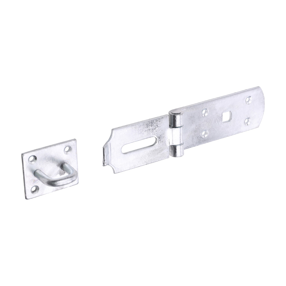Secure Bolt On Hasp & Staple - Heavy Duty - Hot Dipped Galvanised | 10" | Bag | 1 Each | BHS10GP product image