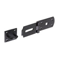 Secure Bolt On Hasp & Staple - Heavy Duty - Black | 8" | Bag | 1 Each | BHS8BP product image