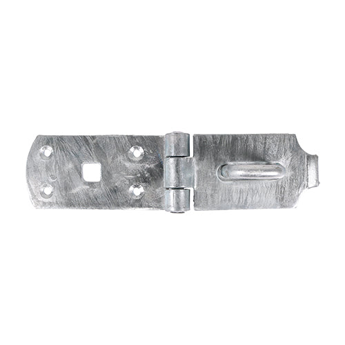 Secure Bolt On Hasp & Staple - Heavy Duty - Hot Dipped Galvanised | 8" | Bag | 1 Each | BHS8GB product image