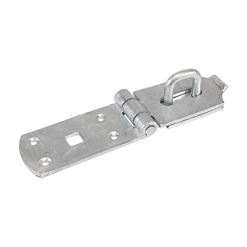 Secure Bolt On Hasp & Staple - Heavy Duty - Hot Dipped Galvanised | 8" | Bag | 1 Each | BHS8GB additional image 3