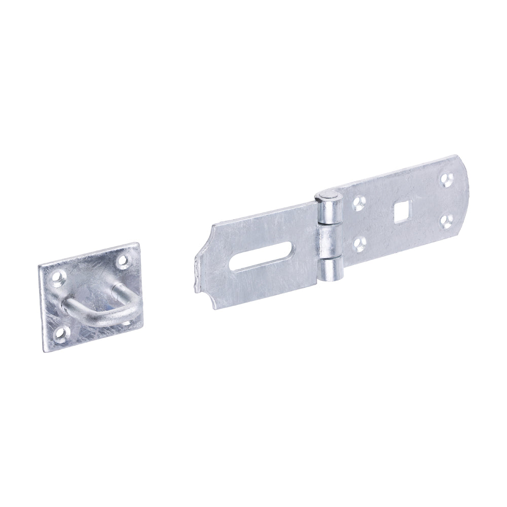 Secure Bolt On Hasp & Staple - Heavy Duty - Hot Dipped Galvanised | 8" | Bag | 1 Each | BHS8GP product image