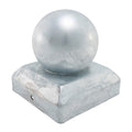 Ball Fence Post Cap - Zinc | 100mm product image