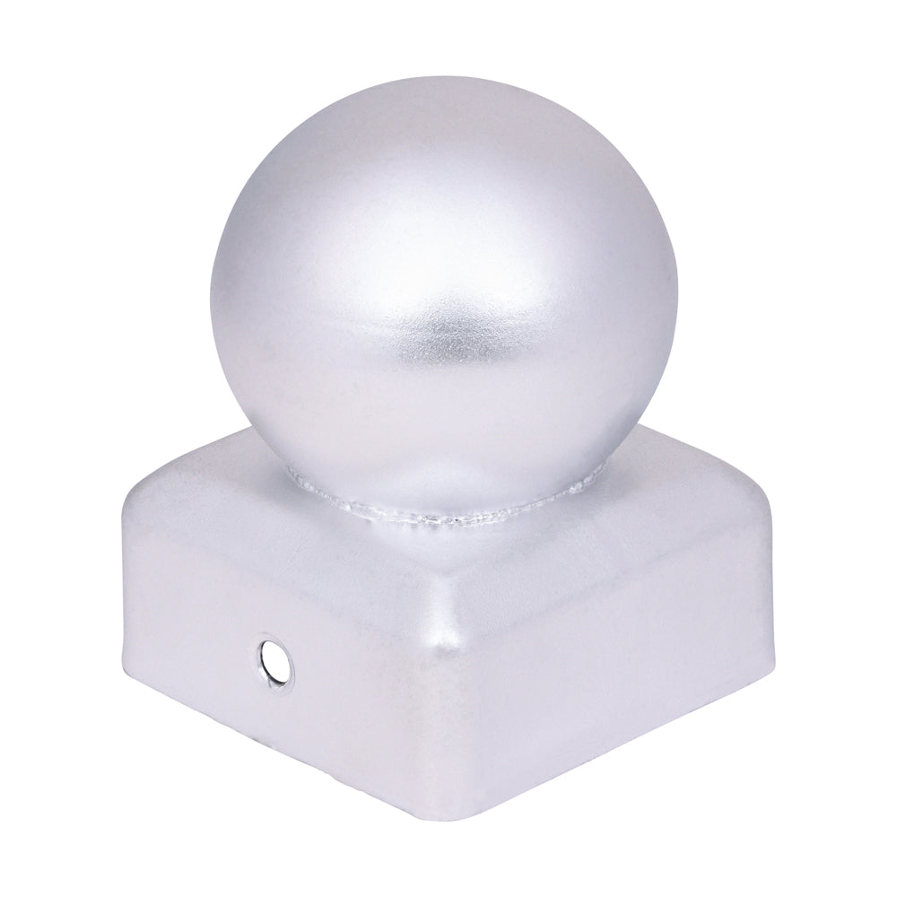 Ball Fence Post Cap - Zinc | 50mm product image