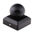 Ball Fence Post Cap - Epoxy Black | 75mm product image