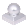 Ball Fence Post Cap - Zinc | 75mm product image