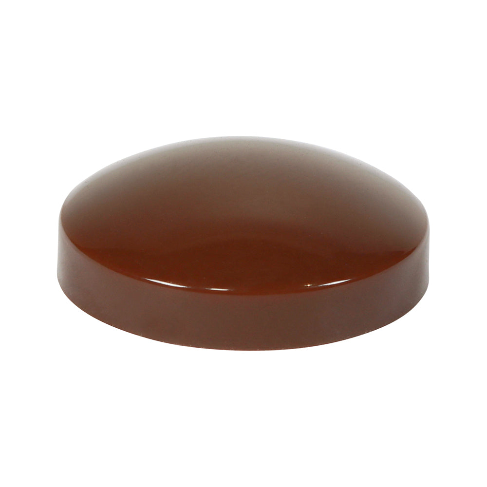 Two Piece Screw Caps - Brown | To fit 3.5 to 4.2 Screw product image