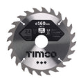 Circular Saw Blade - Combination - Medium | 160 x 30 x 24T product image