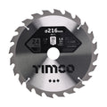 Circular Saw Blade - General Purpose - Coarse/Medium | 216 x 30 x 24T product image