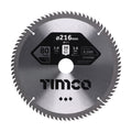 Circular Saw Blade - Fine Trim/Finishing - Extra Fine | 216 x 30 x 80T product image
