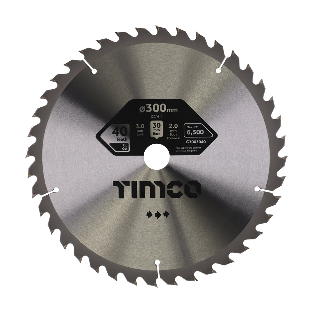 Circular Saw Blade - Combination - Medium | 300 x 30 x 40T product image