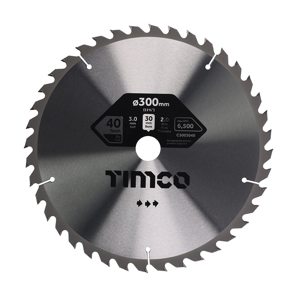 Circular Saw Blade - Trimming/Crosscut - Medium/Fine | 300 x 30 x 80T product image