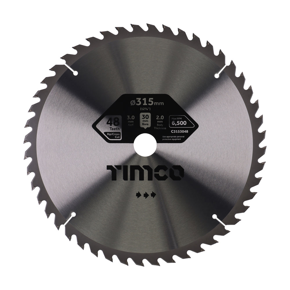Circular Saw Blade - Combination - Medium | 315 x 30 x 48T product image