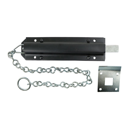 Spring Chain Bolt - Black | 18" | Bag | 1 Each | CB18BP product image
