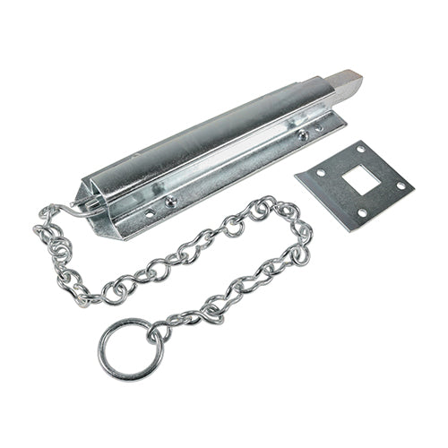 Spring Chain Bolt - Zinc | 18" | Bag | 1 Each | CB18ZB product image