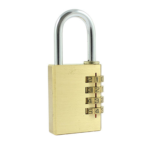 Brass Combi Padlock | 21mm product image