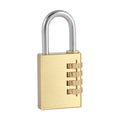 Brass Combi Padlock | 38mm product image