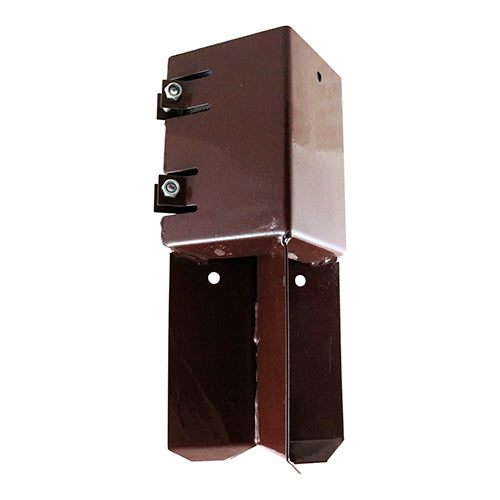 Concrete In Shoe - Bolt Secure - Oxide Red | 75mm product image