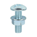 Cable Tray Bolts with Flange Nuts - Zinc | M6 x 20 product image