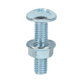 Cable Tray Bolts with Flange Nuts - Zinc | M6 x 25 product image