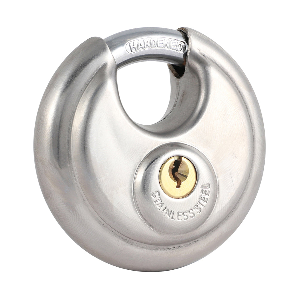 Disc Padlock - A2 Stainless Steel | 70mm product image