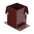 Flush Fit Bolt Down Shoe - Bolt Secure - Oxide Red | 100mm product image