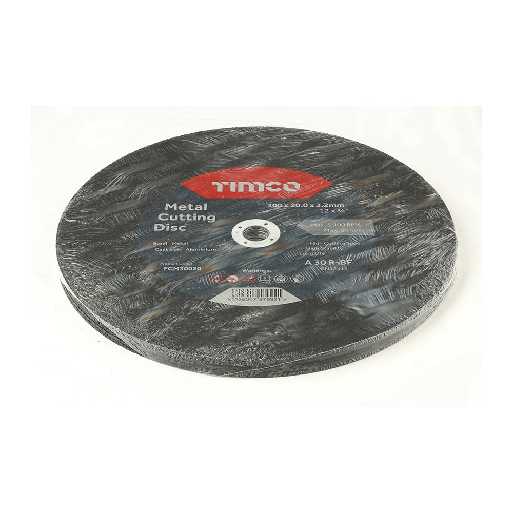 Bonded Abrasive Disc - For Cutting | 300 x 20.0 x 3.2 additional image 2