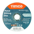 Bonded Abrasive Disc - For Cutting | 125 x 22.2 x 1.0 product image