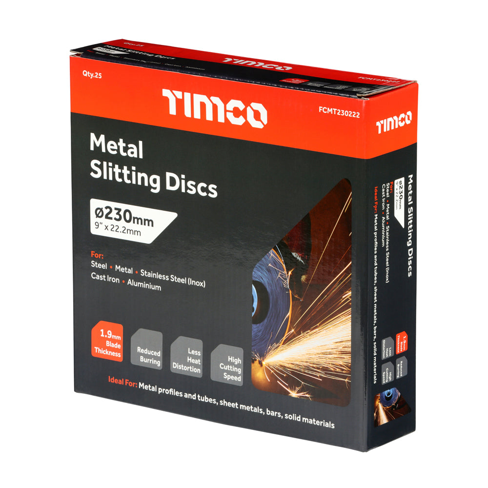 Bonded Abrasive Disc - For Cutting | 230 x 22.2 x 1.9 additional image 3
