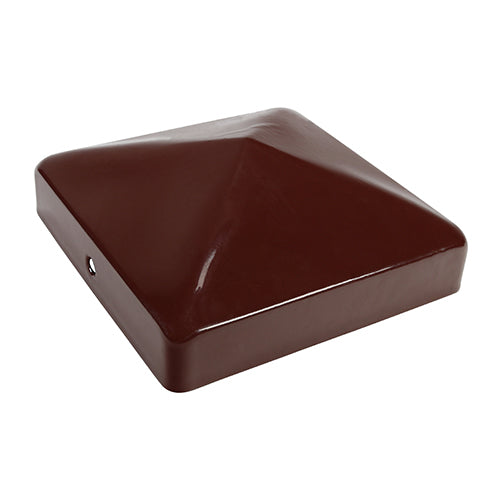 Fence Post Cap - Oxide Red | 75mm product image