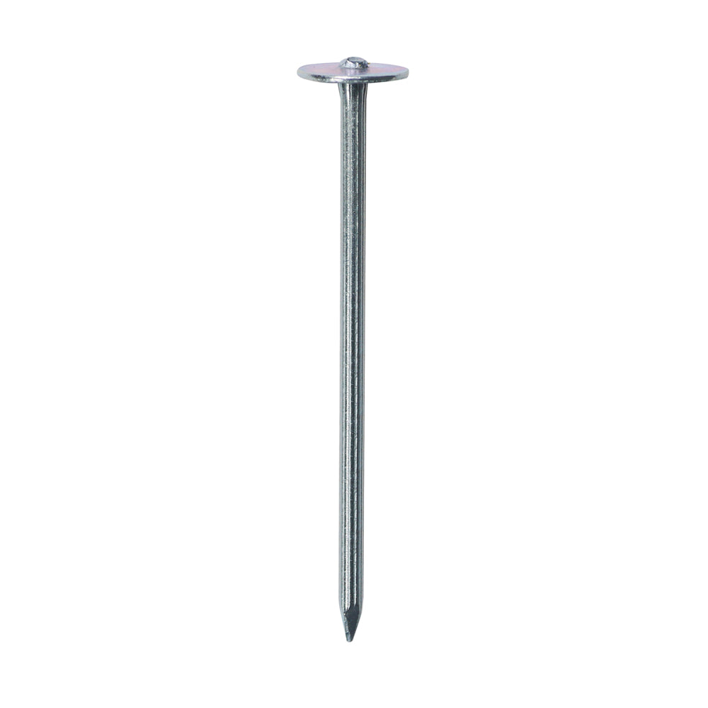 Masonry Nails - Mickey - Fixed Washer - Zinc | 50 x 3.50 product image