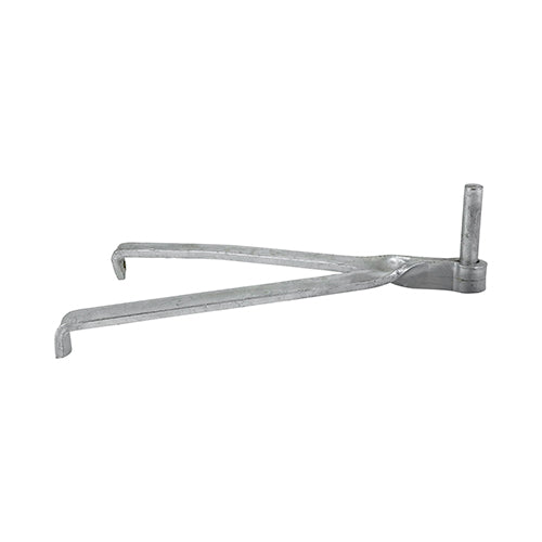 Gate Hooks To Build - Double Brick - Hot Dipped Galvanised | 12mm product image