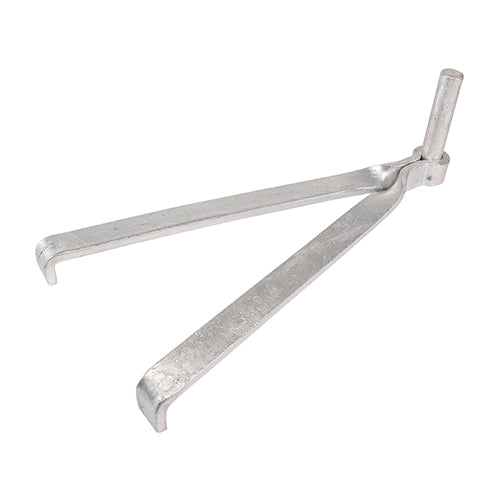 Gate Hooks To Build - Double Brick - Hot Dipped Galvanised | 16mm product image