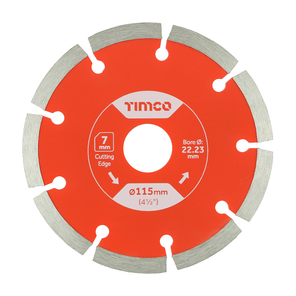 General Purpose Diamond Blade - Segmented | 115 x 22.2 | Set product image
