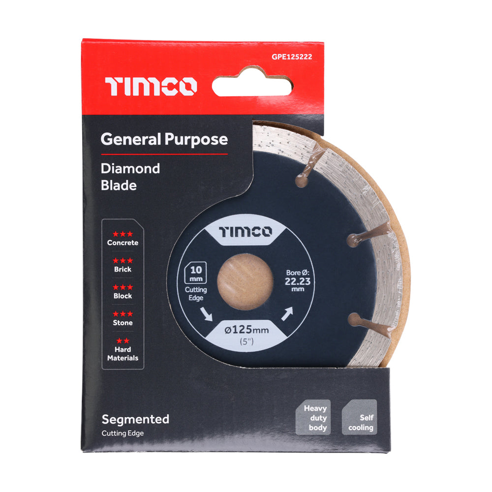 Premium Diamond Blade Segmented | 125 x 22.2 additional image 2