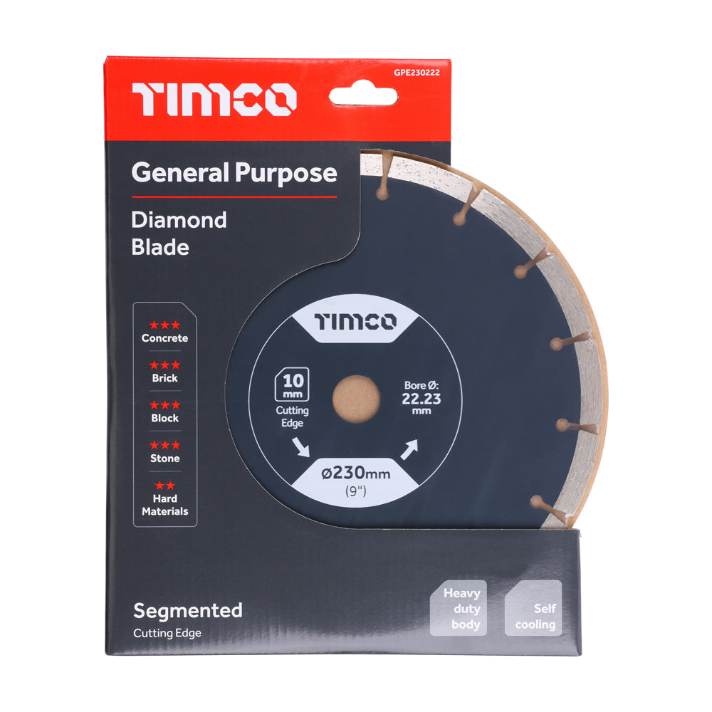 General Purpose Diamond Blade - Segmented | 230 x 22.2 additional image 2