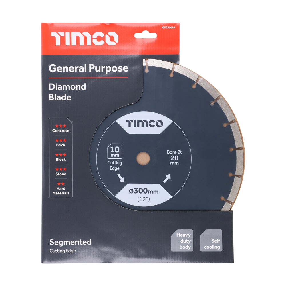 General Purpose Diamond Blade - Segmented | 300 x 20.0 additional image 2