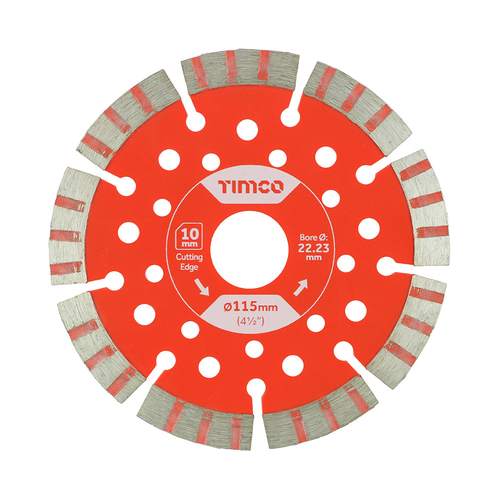 Trade Diamond Blade - Segmented | 115 x 22.2 product image