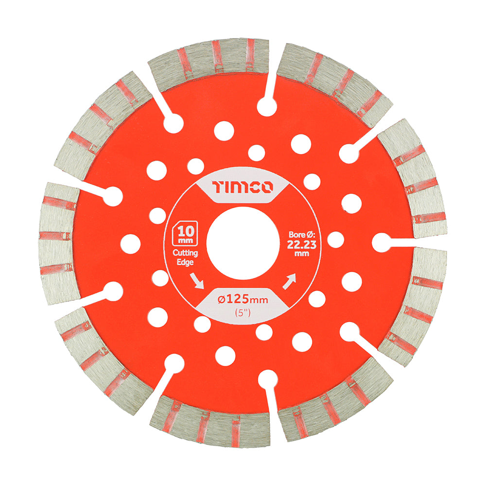 Trade Diamond Blade - Segmented | 125 x 22.2 product image