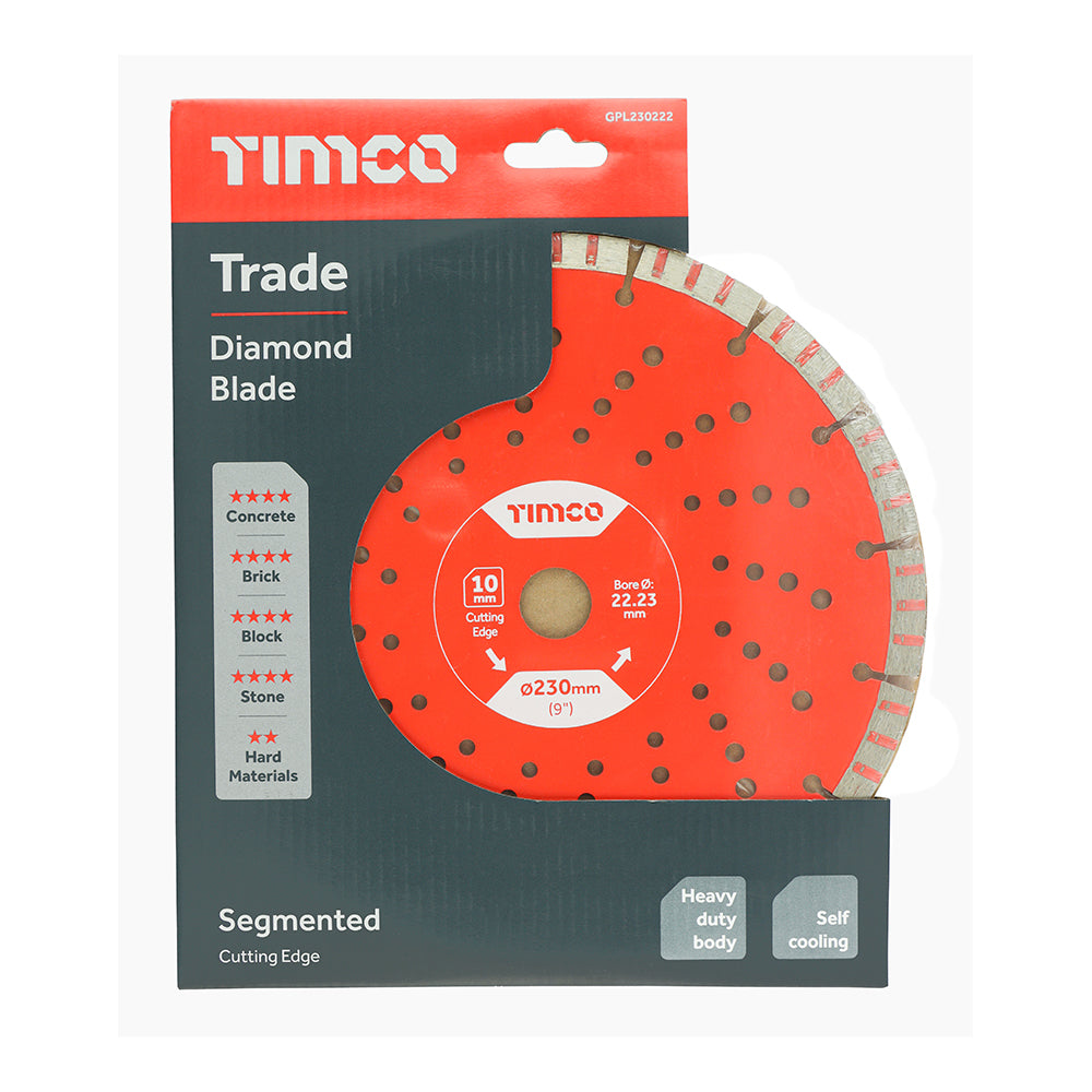 Trade Diamond Blade - Segmented | 230 x 22.2 additional image 2