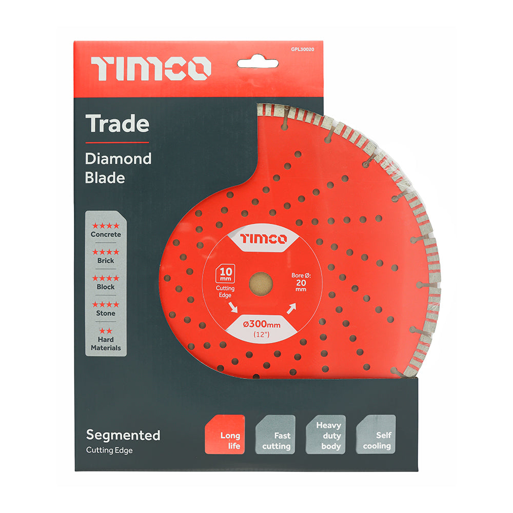 Trade Diamond Blade - Segmented | 300 x 20.0 additional image 2
