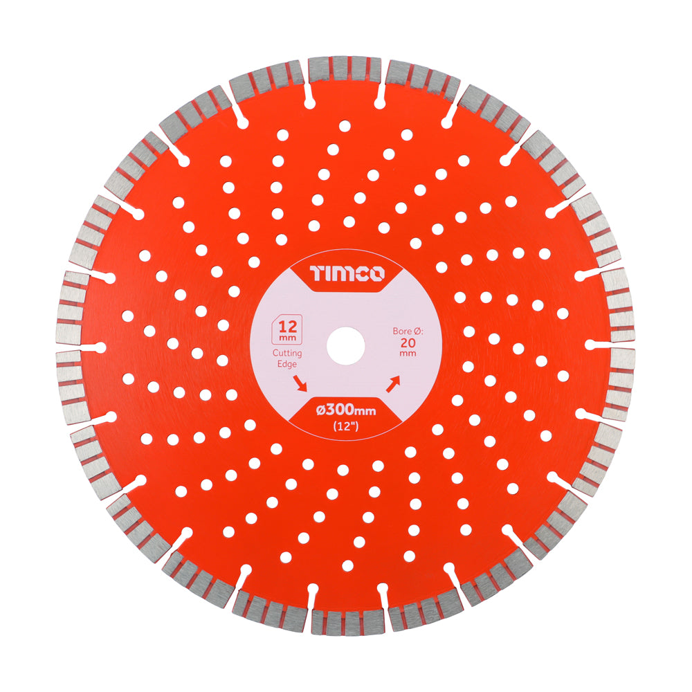 Premium Diamond Blade - Turbo Segmented | 300 x 20.0 product image