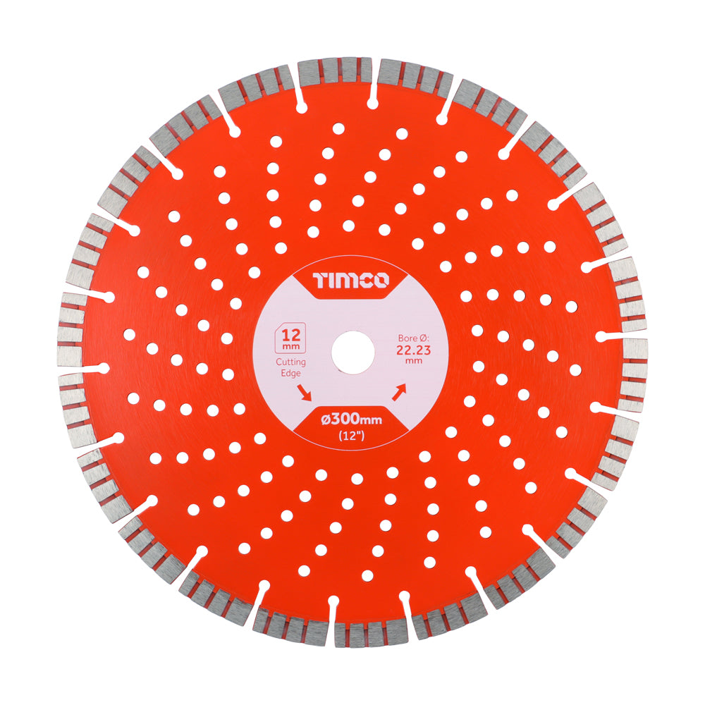 Premium Diamond Blade - Turbo Segmented | 300 x 22.2 product image