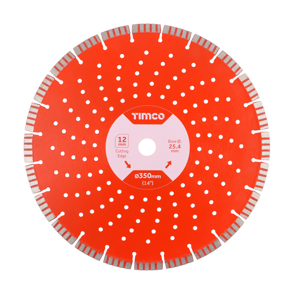 Premium Diamond Blade - Turbo Segmented | 350 x 25.4 product image