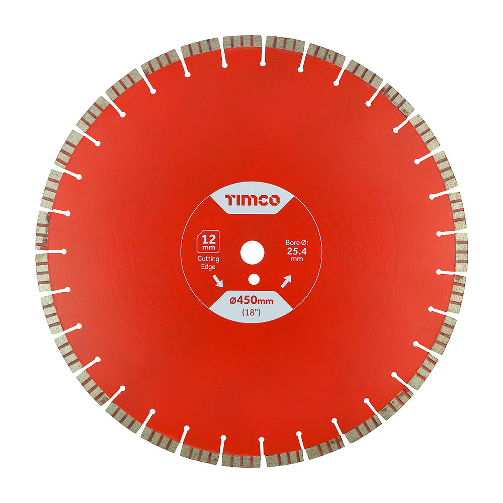 Premium Diamond Blade - Turbo Segmented | 450 x 25.4 product image
